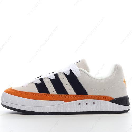 Adidas Adimatic Human Made ‘Blanc Cassé Noir Orange’ Homme/Femme HP9916