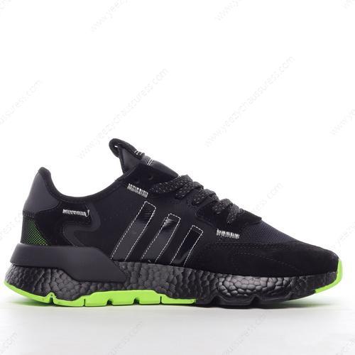 Adidas Nite Jogger ‘Noir Vert’ Homme/Femme H03249