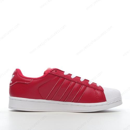 Adidas Superstar ‘Blanc Rouge’ Homme/Femme ZA6607