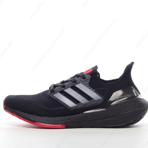 Adidas Ultra boost 21 ‘Noir Rouge’ Homme/Femme FX7729